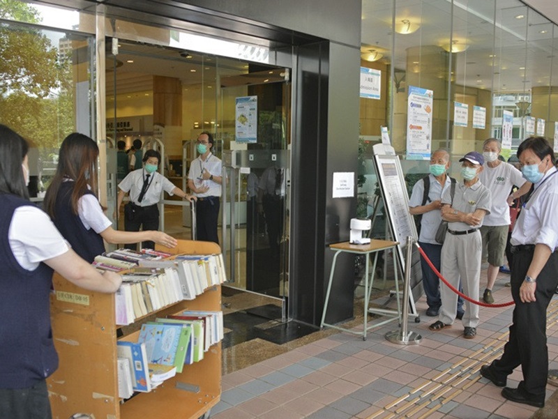 所有小型圖書館恢復開放，中央圖書館4月7日恢復正常開放時間。 資料圖片