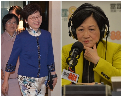 葉劉反問:「801(票)又如何?801(票)可否解決立法會拉布?」