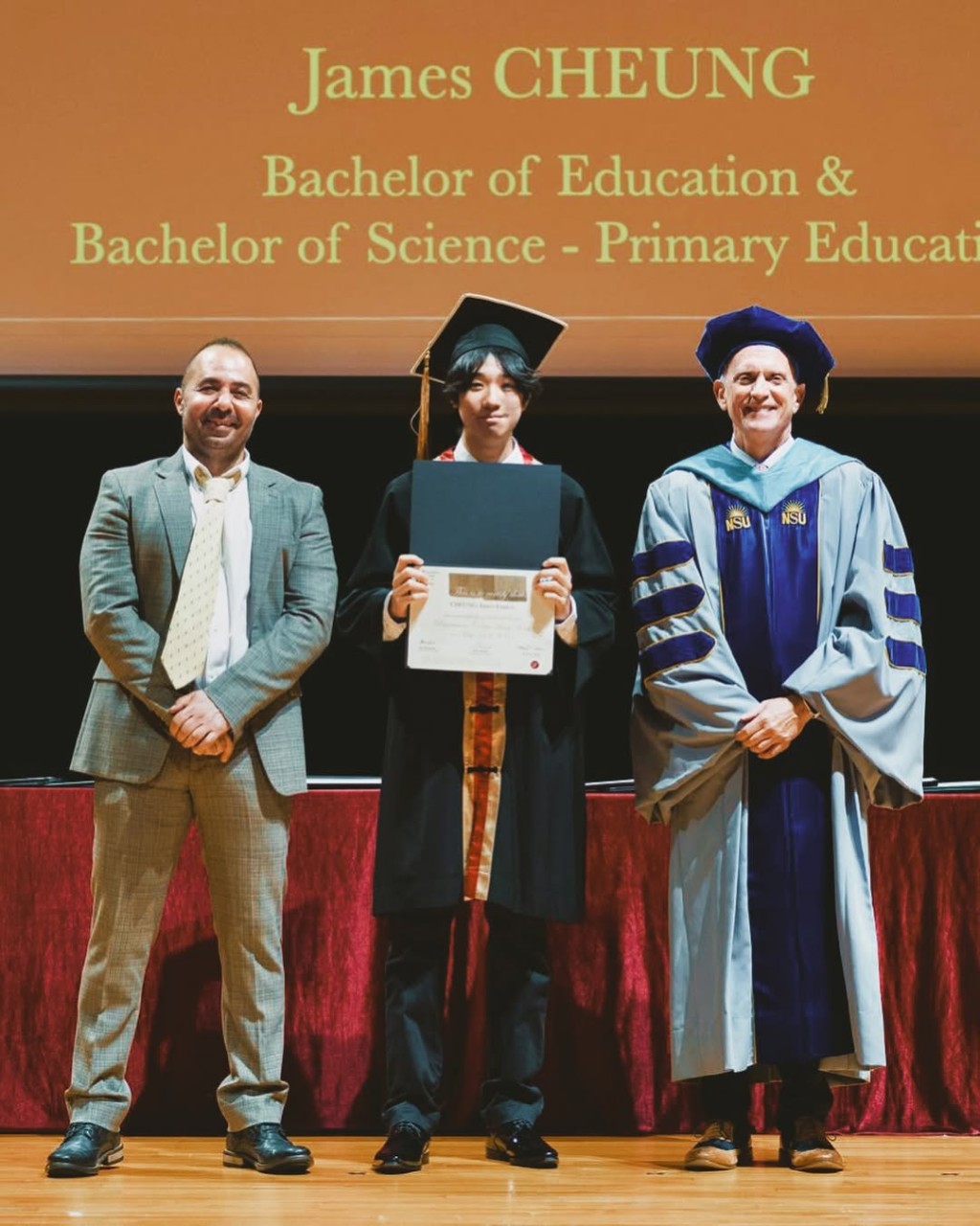 張瞻將於大學修讀「Bachelor of Education & Bachelor of Science – Primary Education」雙學位課程。 張瞻將於大學修讀「Bachelor of Education & Bachelor of Science – Primary Education」雙學位課程。