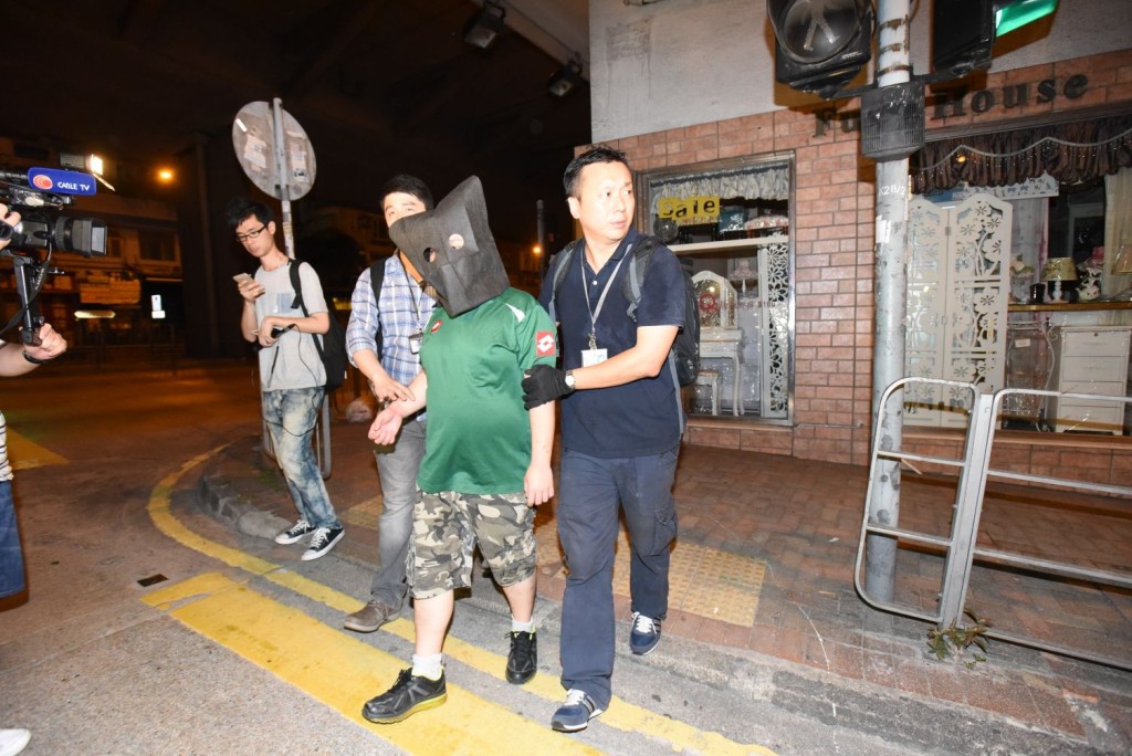 豪仔昨晚被警方拘捕。
