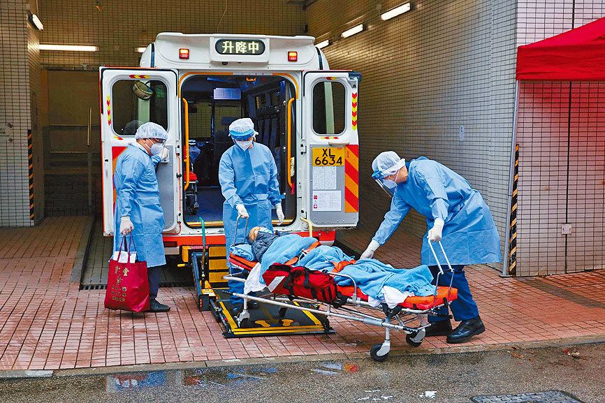 警察醫療特別小組在抗疫期間發揮重要作用。