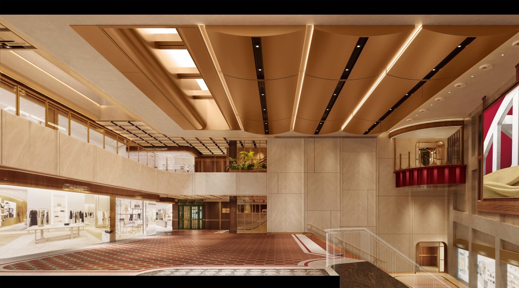 從項目數步直達新世界旗下港島首個K11品牌零售項目，名為STATE THEATRE by K11。