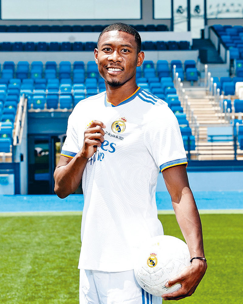 皇馬中堅阿拉巴