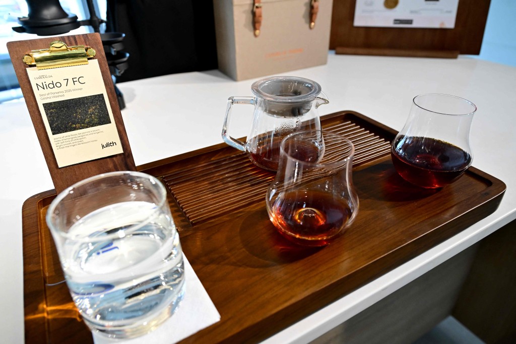 杜拜Julith咖啡館推出$7560咖啡。法新社