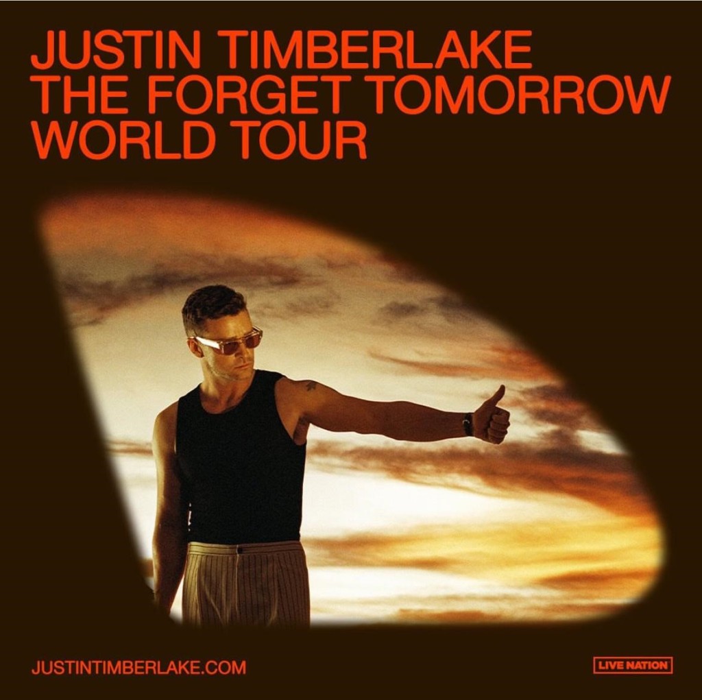 Justin Timberlake正举行北美巡唱，下月底就唱到欧洲。