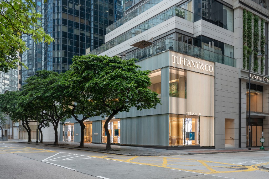 Tiffany & Co.銅鑼灣利園全新專門店。