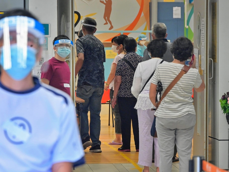 全民檢測昨日展開。