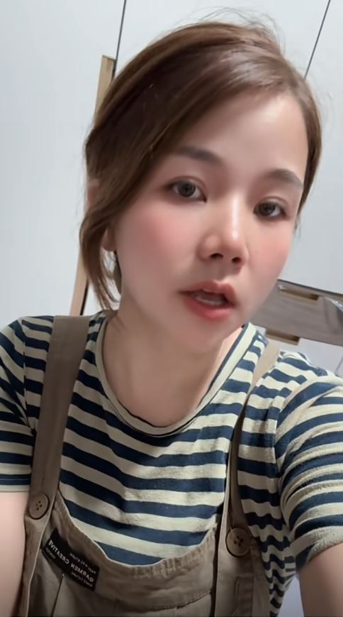 林女士30樓的家被數千蜜蜂入侵築巢。抖音＠林紙桉