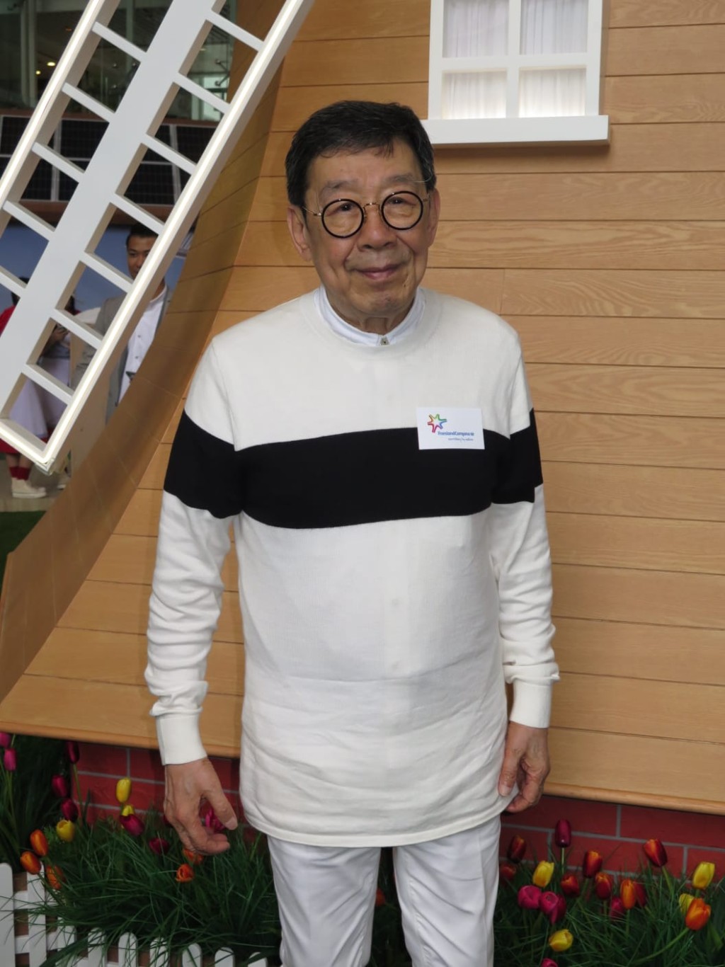 修哥笑言已久未見報,大感心噏,今天能出席活動見傳媒相當開心。