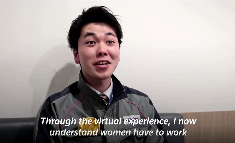 EXEO員工表示以後會更體諒女性同事。影片截圖