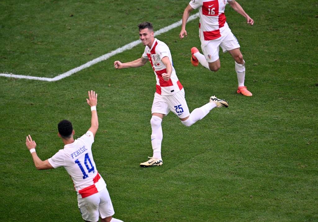 克羅地亞曾反超前2:1。Reuters