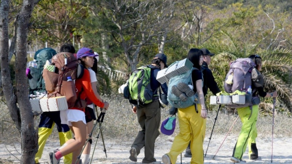 对于有旅客或机构自行组团来港行山露营，旅议会承认确实存在灰色地带。资料图片