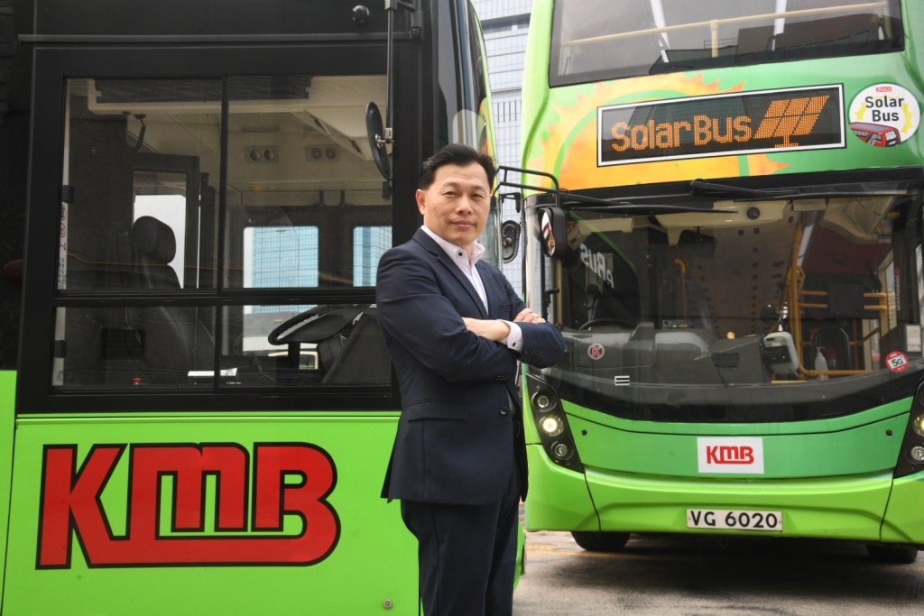 許指九巴將大力推動新能源巴士在本港的應用。