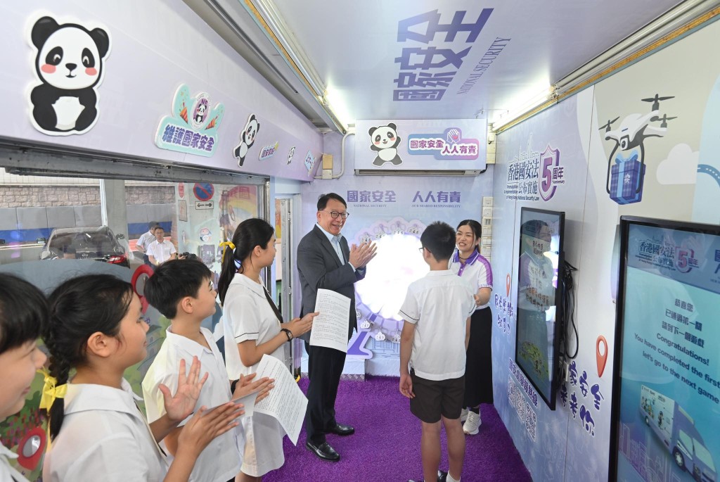 陳國基指,工作小組目標正是全方位、深層次地推動愛國主義教育,使意識植根於年輕人及學生心中。資料圖片 陳國基指,工作小組目標正是全方位、深層次地推動愛國主義教育,使意識植根於年輕人及學生心中。資料圖片