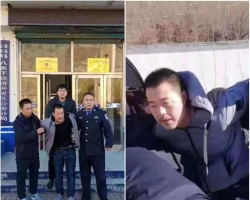 逃逸事敗司機為村書記之子。網上圖片