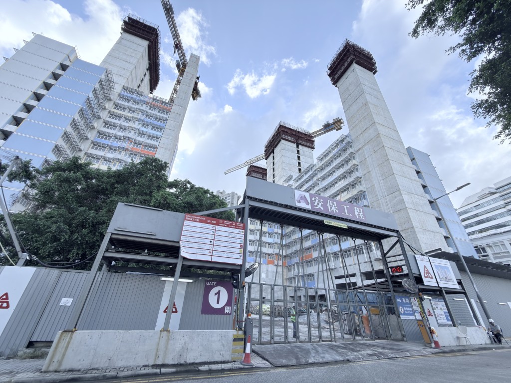 柴灣常安街簡約公屋。劉駿軒攝