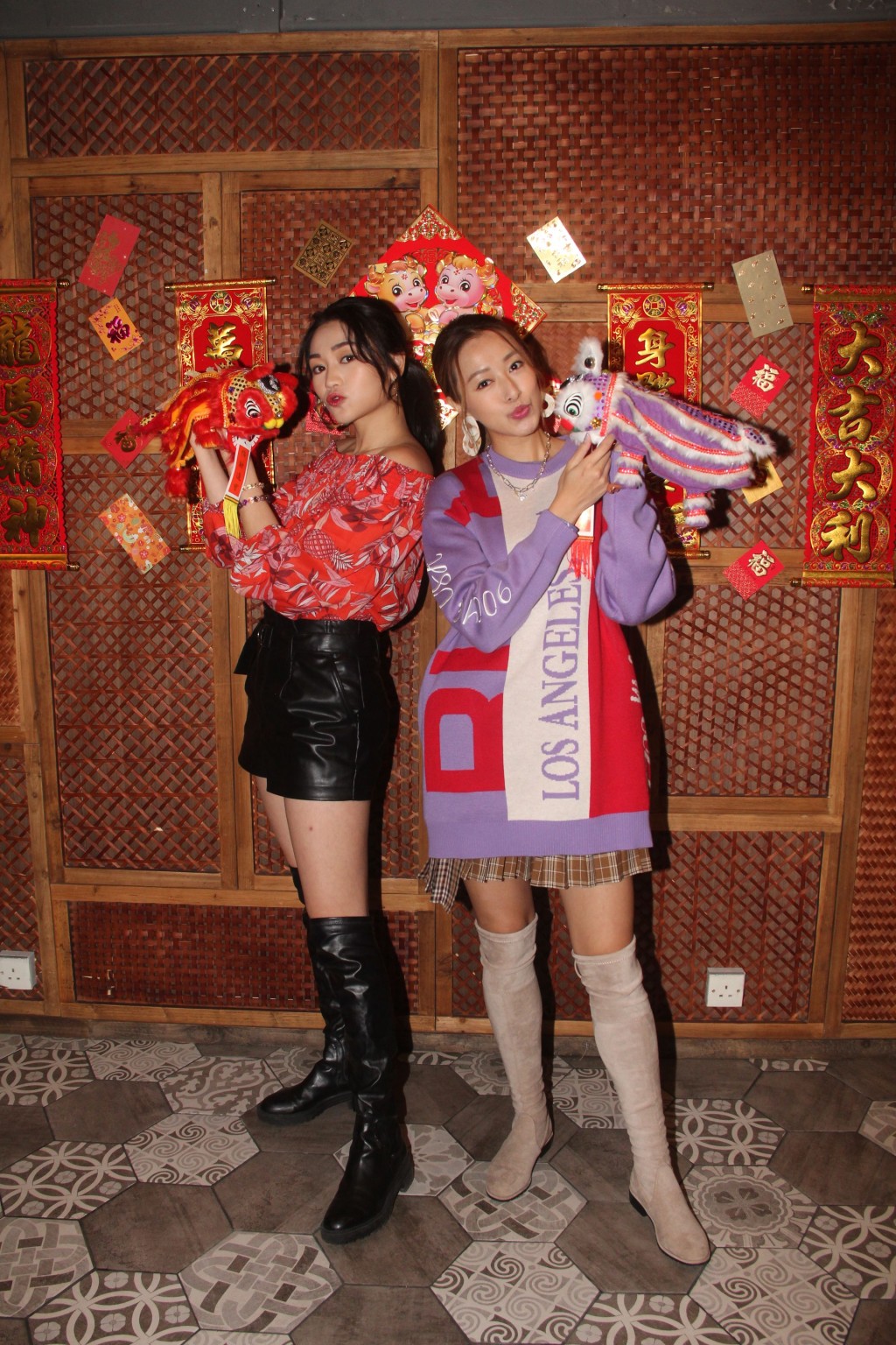 Carman和Odilia新一年兩人都想拍劇同再玩真人騷。