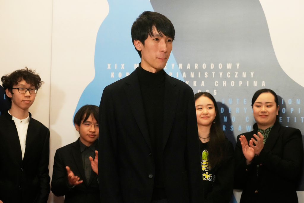 美籍華人陸逸軒奪蕭邦國際鋼琴賽冠軍。 美聯社 美籍華人陸逸軒奪蕭邦國際鋼琴賽冠軍。 美聯社
