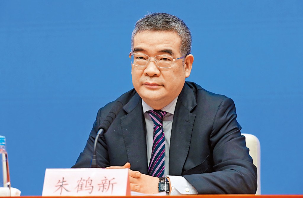 中信集團董事長朱鶴新