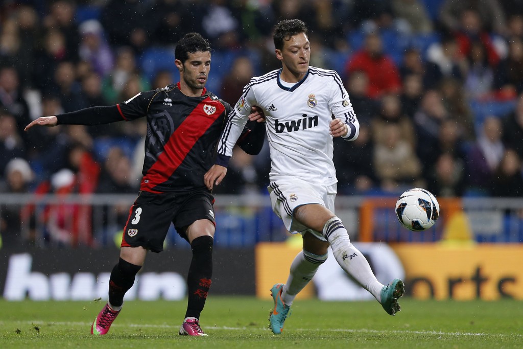 奥斯尔(右)在皇家马德里闯上球员生涯的高峰。网上图片