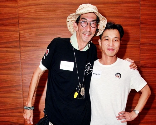 車保羅聯同導演兼編劇陳瀚恩出席見面會。