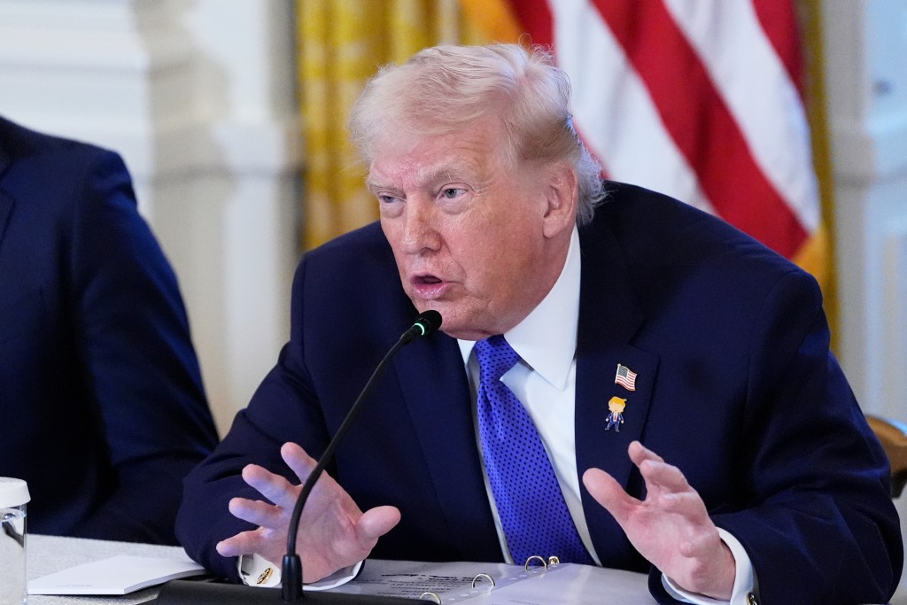 特朗普再次揚言要對格陵蘭採取行動。美聯社