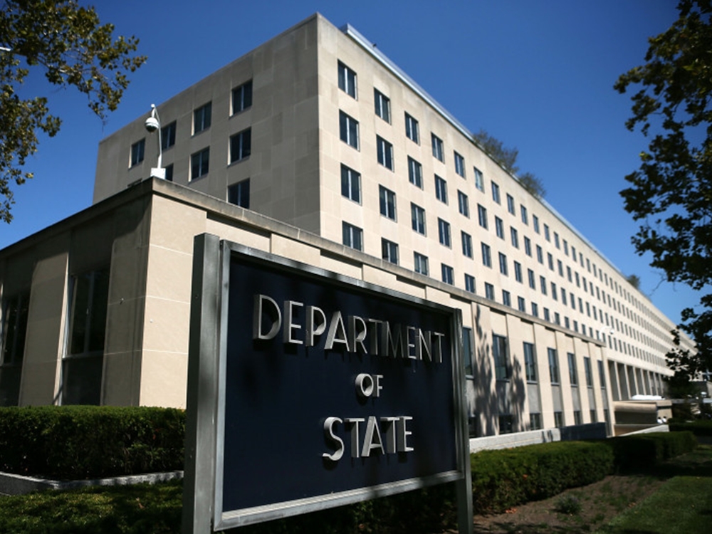 美国国务院向美驻外使馆发出明确指示，要求他们就俄罗斯当前形势保持沈默。