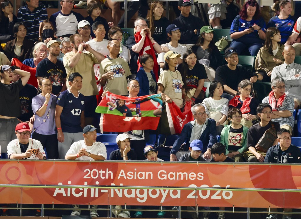 香港女子七欖隊再演7:5勝泰國。 香港女子七欖隊再演7:5勝泰國。