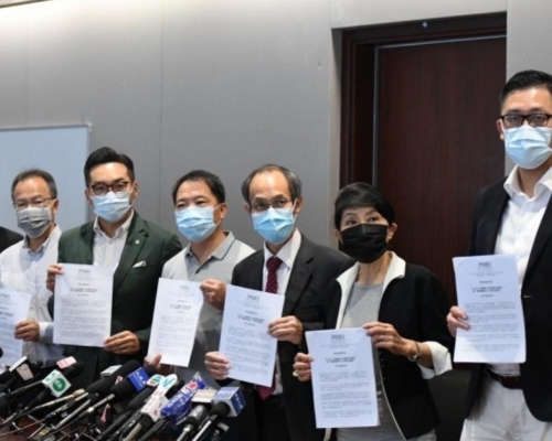 由民主黨委託香港民意研究所進行有關立法會延任的民調昨日展開。資料圖片