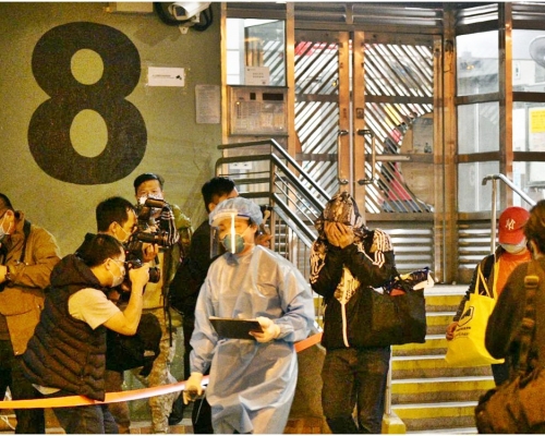 葵盛西邨第8座在過去14天,共有12名居民確診。