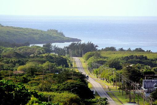 天宁岛主要道路。 iStock