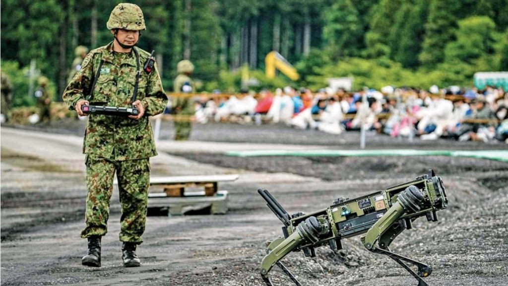 日本防衛預算達4400億港元創新高，聚焦AI及無人機。