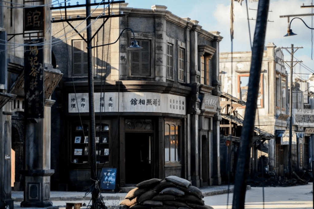 《南京照相館》核心拍攝地,上海影視樂園1:1複製了場景。 「上海松江」微信公眾號 《南京照相館》核心拍攝地,上海影視樂園1:1複製了場景。 「上海松江」微信公眾號