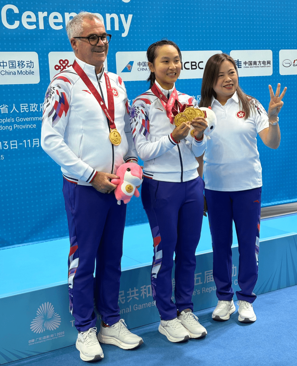文化體育及旅遊局局長羅淑佩在社交平台貼文，發布照片回顧全運會多個難忘歷史時刻，並感謝十五運統籌辦兩年來努力不懈。