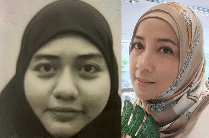 安迪拉拉的新任妻子長得很像女兒茜拉的高中同學Siti Munirah Abd Ghani（圖）。網圖