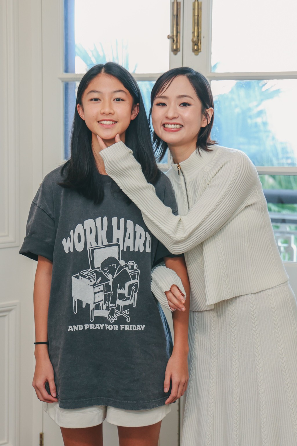 周衹月第一次拍攝電影，在《逆轉上半場》演基層小朋友。