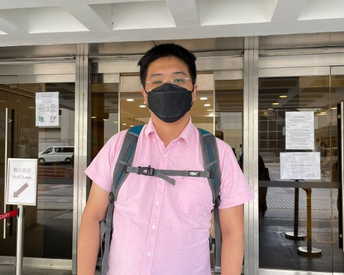 吳嘉倫前年入稟小額錢債審裁處索償。劉曉曦攝