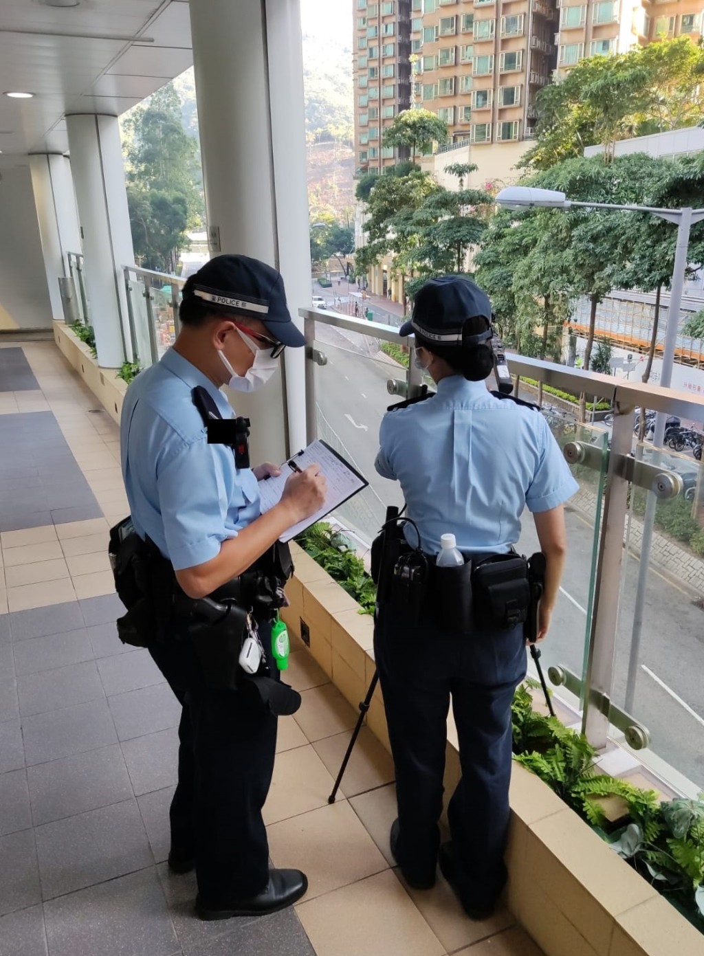 行動中警方使用電子定額罰款及多重票控等措施。圖:警方提供