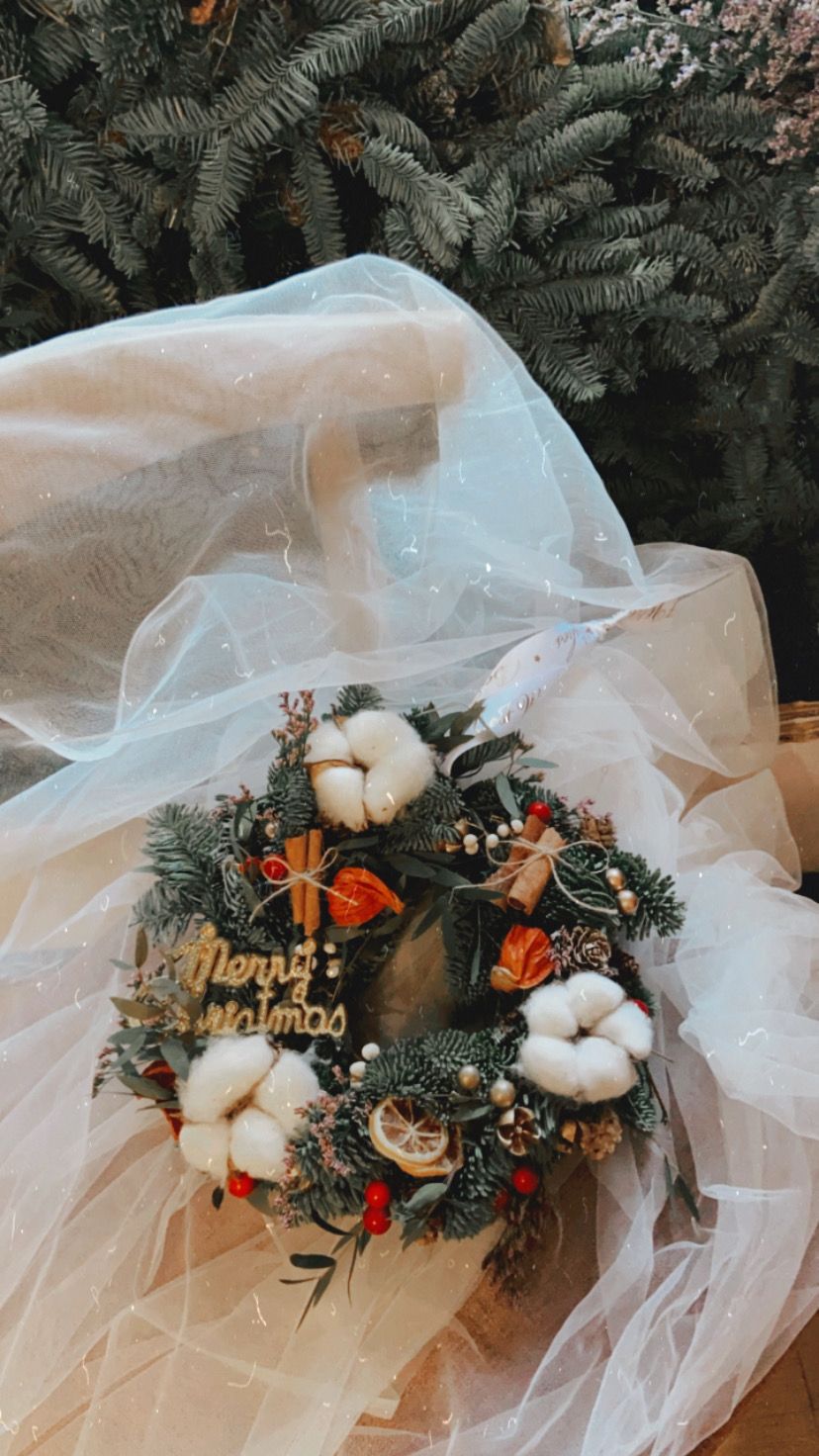 忙忘工作室- myosotis.flower聖誕花環工作坊（圖片來源：誠品）