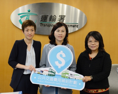 陳美寳(中)指計劃要讓市民方便。