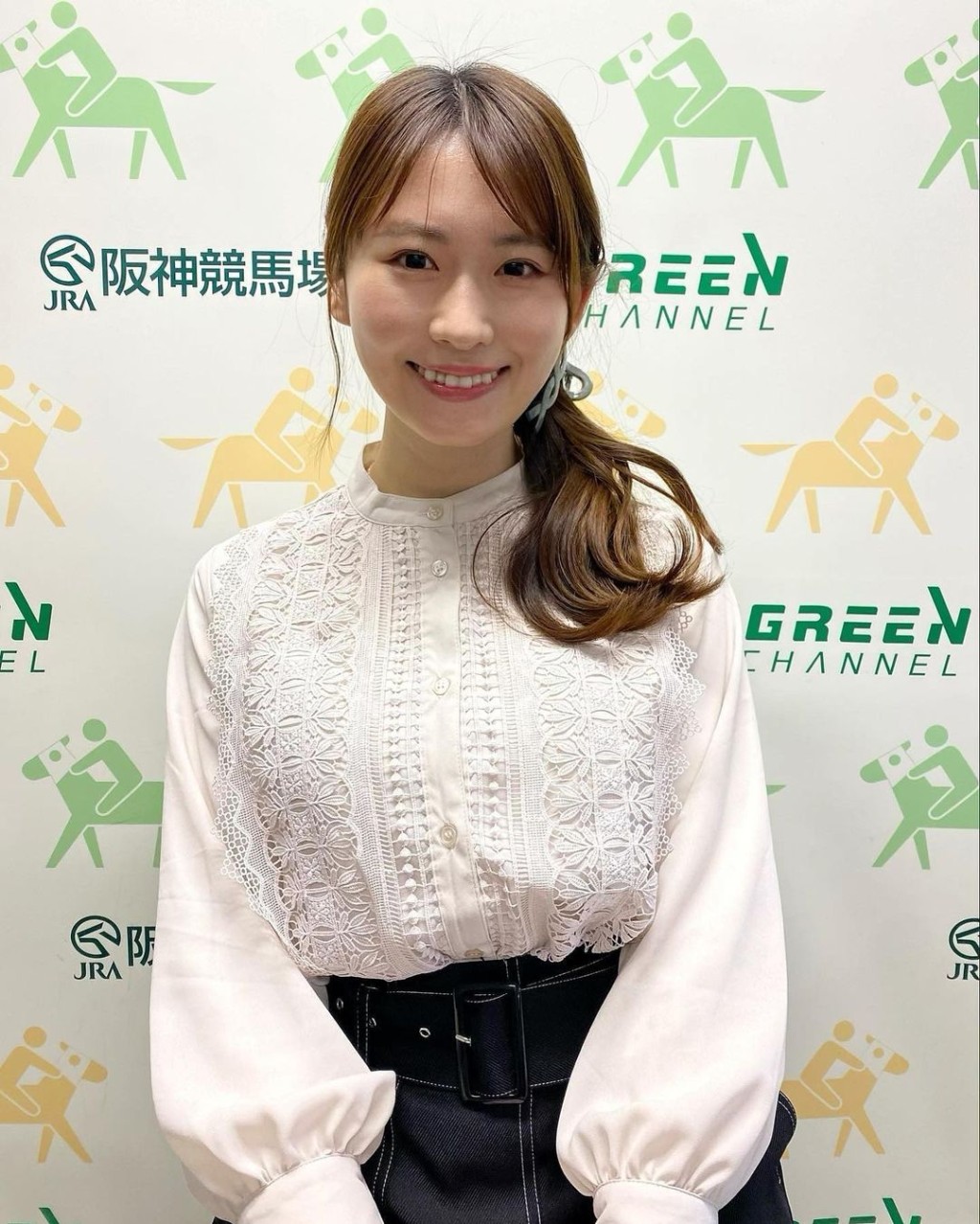 濱口愛子曾在日本當賽馬主播。  ​