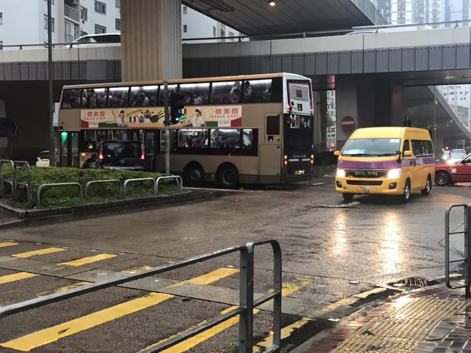 亞皆老街十字路口3車相撞。網民Be Ko圖片