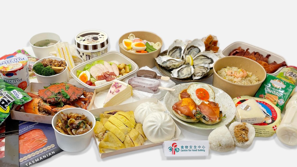食物中心檢測1850個食物樣本,2個不合格。政府圖片