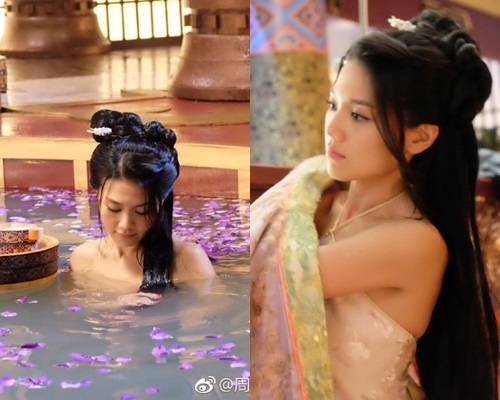 娜姐露香肩。