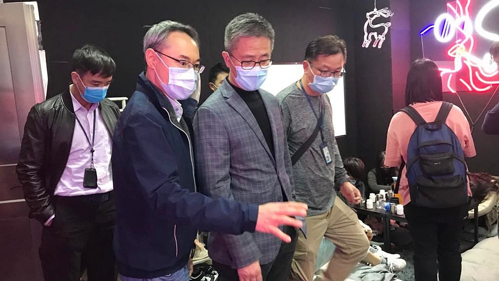 「一哥」親赴現場督師。