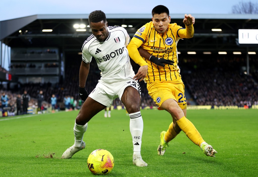 富咸與白禮頓足球會的比賽，美聯社