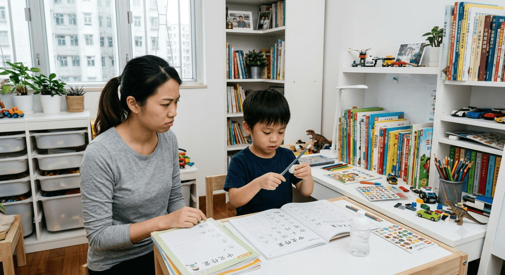 書桌堆滿雜物,注意力會不自覺地被鉛筆、橡皮擦吸引,無形中拉長了進入狀態的啟動時間。(A生成示意圖) 書桌堆滿雜物,注意力會不自覺地被鉛筆、橡皮擦吸引,無形中拉長了進入狀態的啟動時間。(A生成示意圖)
