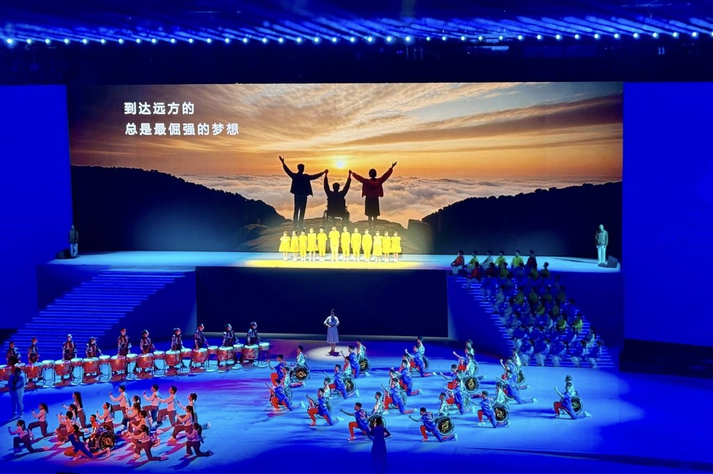 殘特奧會今日圓滿閉幕。羅淑佩Facebook圖片 殘特奧會今日圓滿閉幕。羅淑佩Facebook圖片