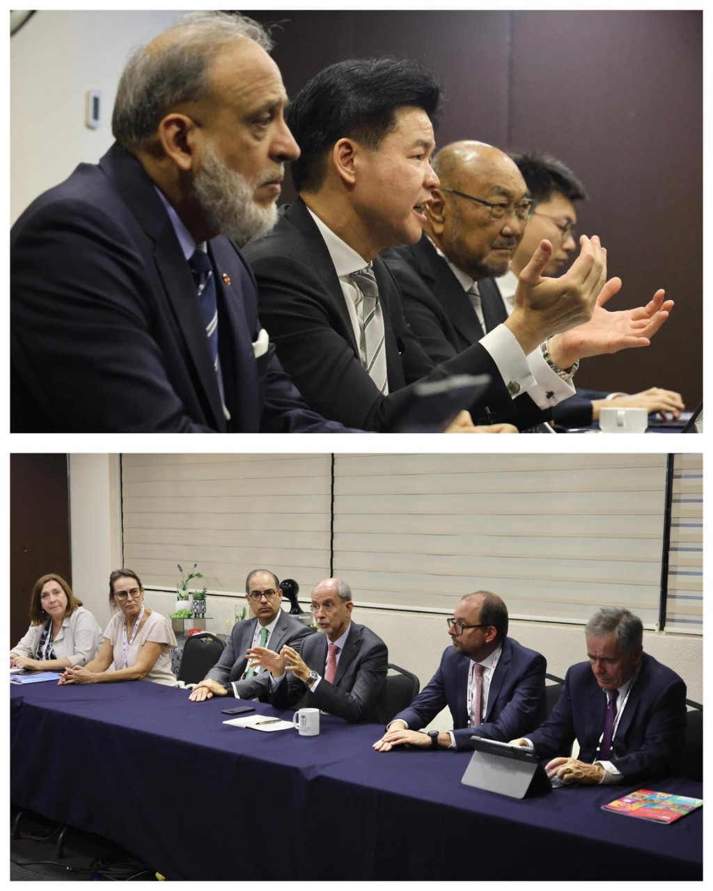 律師會會長湯文龍率領律師會代表團,正在墨西哥瓜達拉哈拉參與第69屆國際律師聯盟年會。 律師會會長湯文龍率領律師會代表團,正在墨西哥瓜達拉哈拉參與第69屆國際律師聯盟年會。