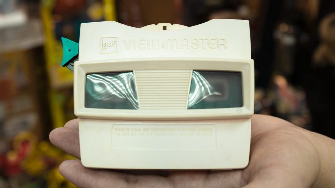 第一代View-Master,差不多是早於40、50年代問世的3D玩具。